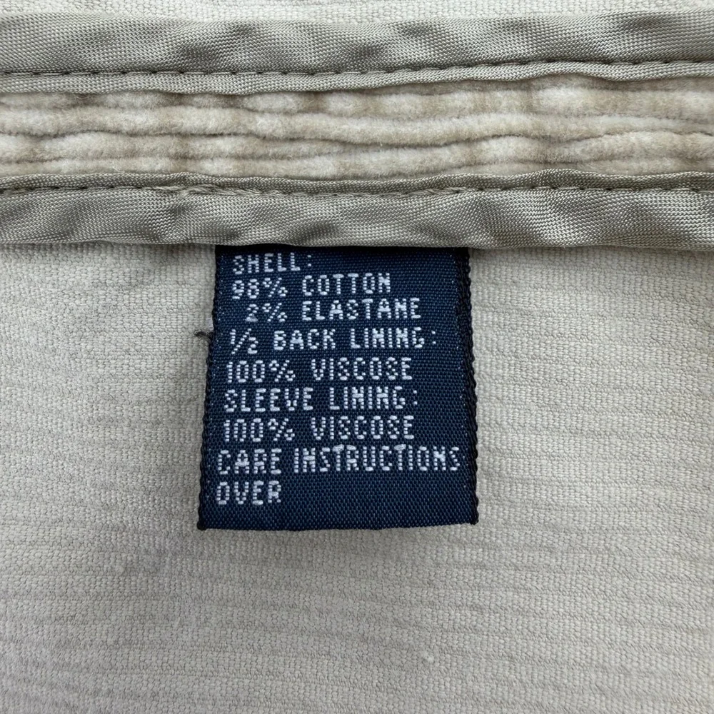 Polo‎ Ralph Lauren Vintage Blazer Mens L Tan Corduroy 3-Button Sport Coat Jacket